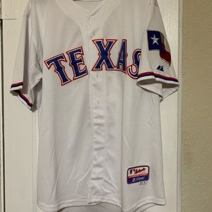 Texas Rangers, Odor white jersey.